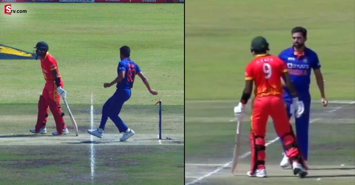 Deepak Chahar: ఈ సారికి వదిలేస్తున్న..! జింబాబ్వే బ్యాటర్‌కు దీపక్‌ చాహర్‌ స్వీట్‌ వార్నింగ్‌!