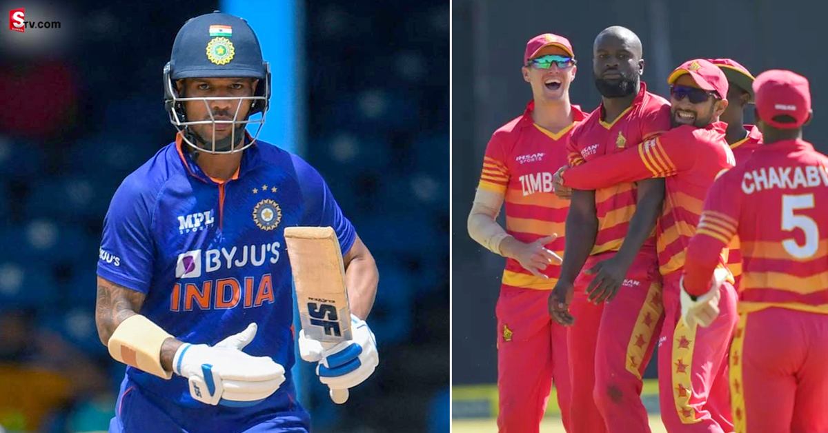 IND vs ZIM 2nd ODI: జింబాబ్వే బౌలర్ అత్యుత్సాహం.. ధావన్ ని చూసి గట్టిగా అరుస్తూ..