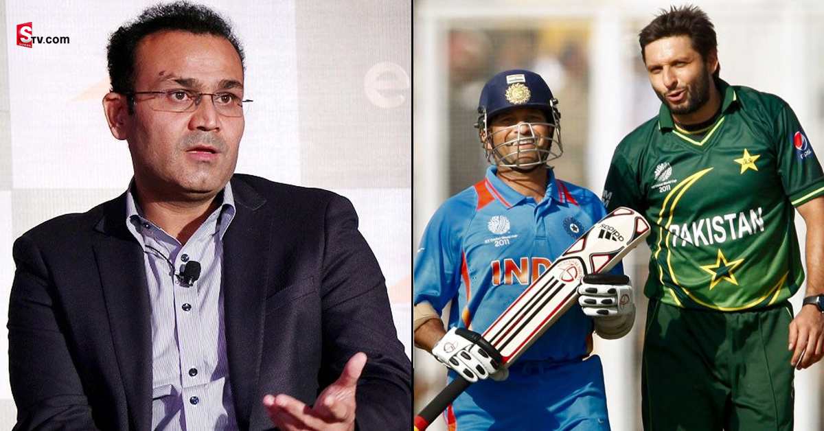 Sachin Tendulkar: షాహిద్‌ ఆఫ్రిది పదే పదే తిడుతుంటే.. సచిన్‌ ఏం చేశాడంటే: సెహ్వాగ్‌