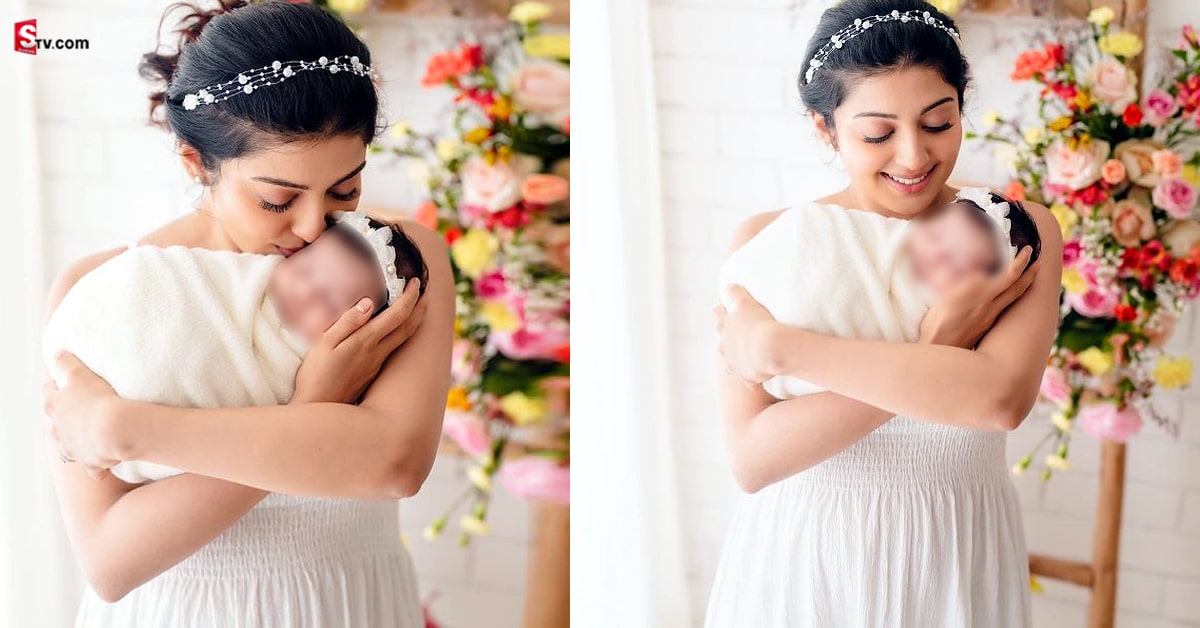 మొదటిసారి కూతురి ఫేస్ రివీల్ చేసిన హీరోయిన్ ప్రణీత..!