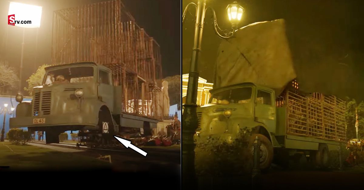 RRR ఇంటర్వెల్ లో వ్యాన్ కూడా నిజం కాదా? అంతా మాయ!