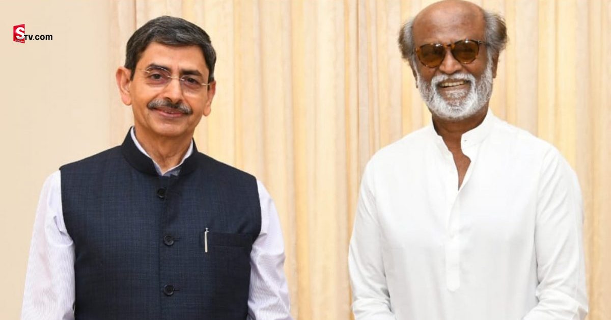 గవర్నర్‌తో భేటీ.. మళ్లీ రాజకీయాల్లోకి రజనీకాంత్‌?