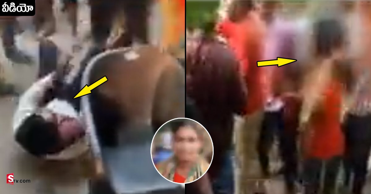 వీడియో: అసభ్యకర కామెంట్లు.. వ్యక్తిని పబ్లిక్‌గా చెప్పుతో కొట్టిన యువతి!