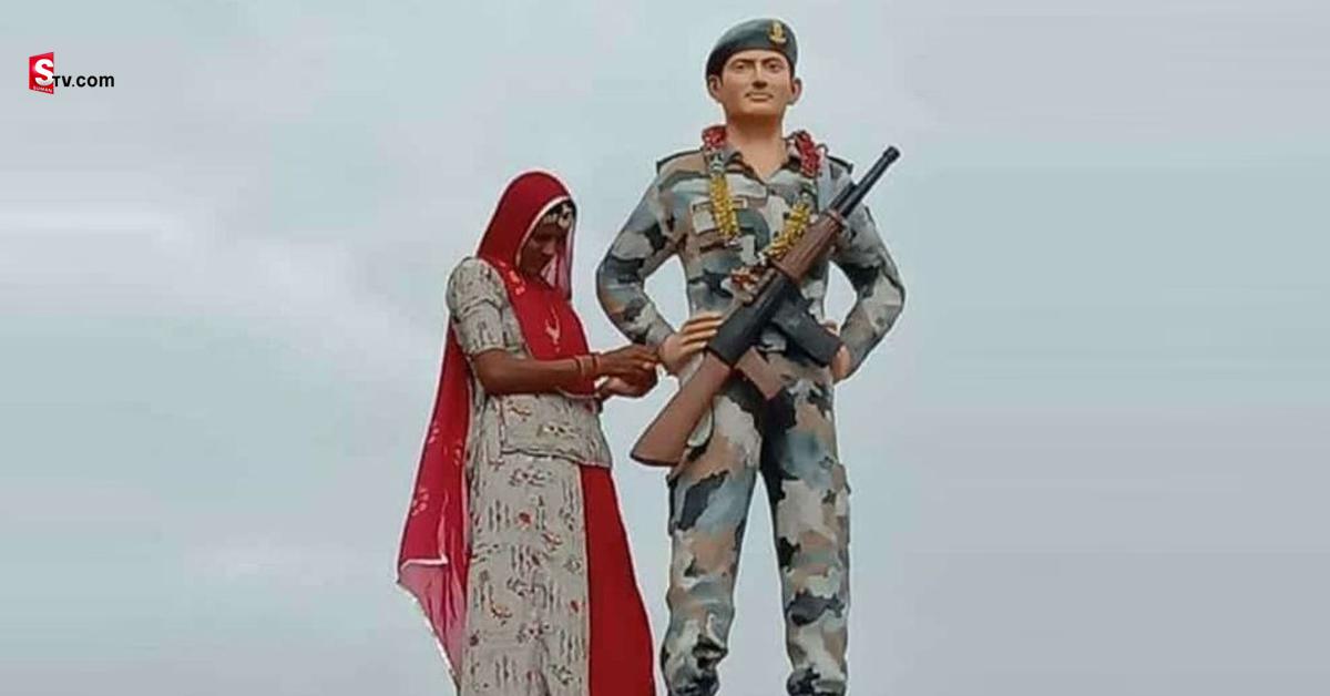 రాఖీ పండుగా సందర్భంగా నెటిజన్లను కంటతడి పెట్టించిన అమర జవాన్ సోదరి!