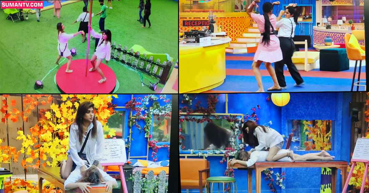 Bigg Boss 6 Telugu: అమ్మాయిలు పోల్ డ్యాన్స్ లు! నైట్‌ క్లబ్‌లా మారిన బిగ్‌ బాస్‌ హౌస్‌!