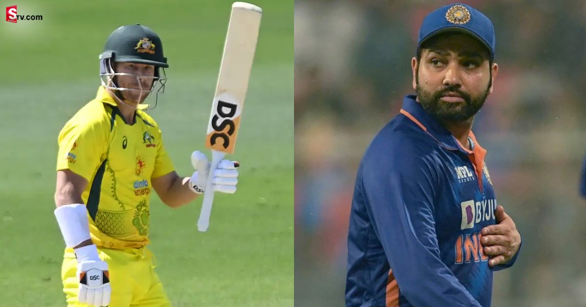 డేవిడ్ వార్నర్ అరుదైన ఘనత.. రోహిత్ శర్మ రికార్డ్ బద్దలు!