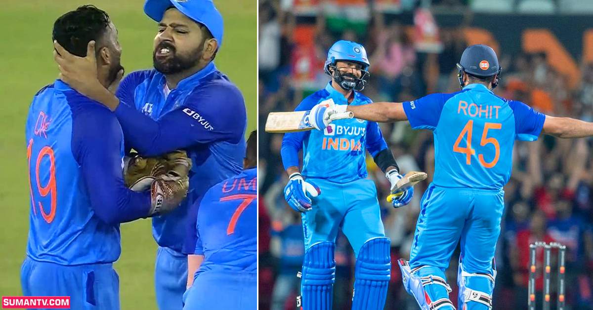 Dinesh Karthik: DK ఫినిషింగ్‌ టచ్‌! గొంతు పట్టుకున్న కెప్టెన్‌.. గుండెలకు హత్తుకున్నాడు!