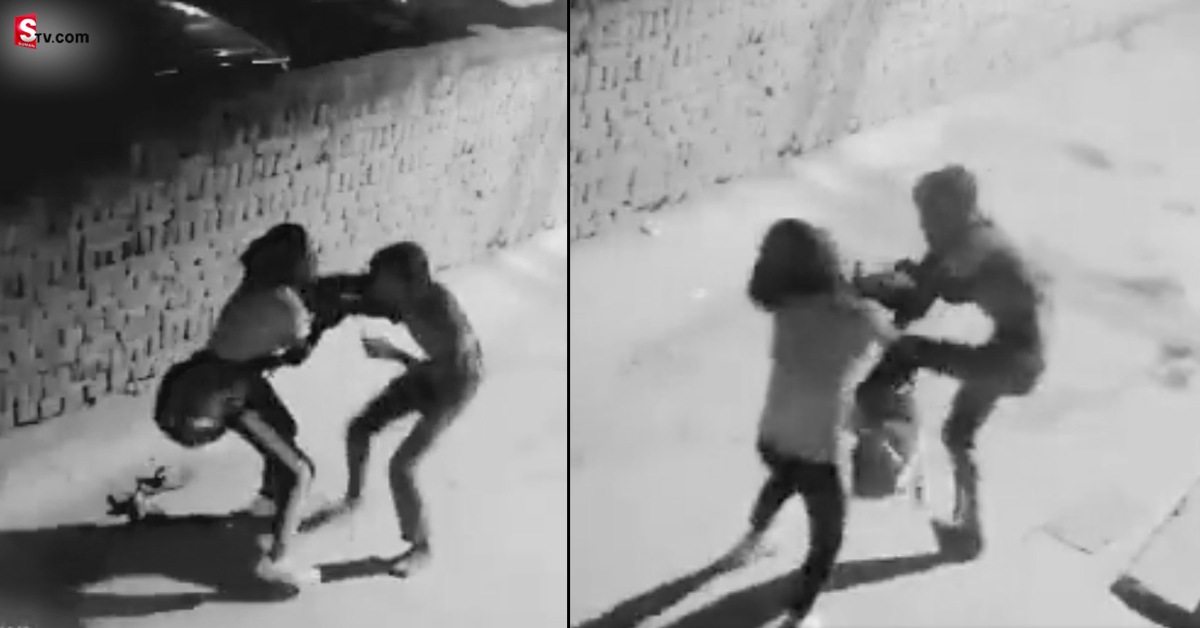 Viral Video: వీడియో: ఫోన్‌ కోసం దొంగతో పోరాడి!