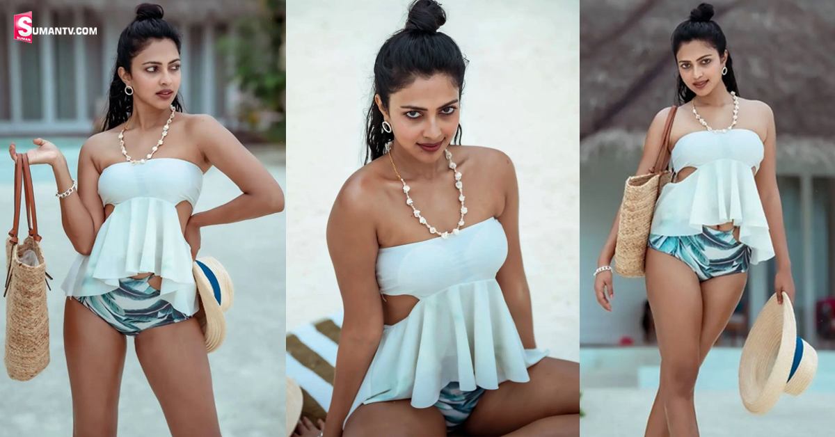 Amala Paul: బీచ్ లో హీరోయిన్ అమలాపాల్ ఎంజాయ్! ఫోటోస్ వైరల్!