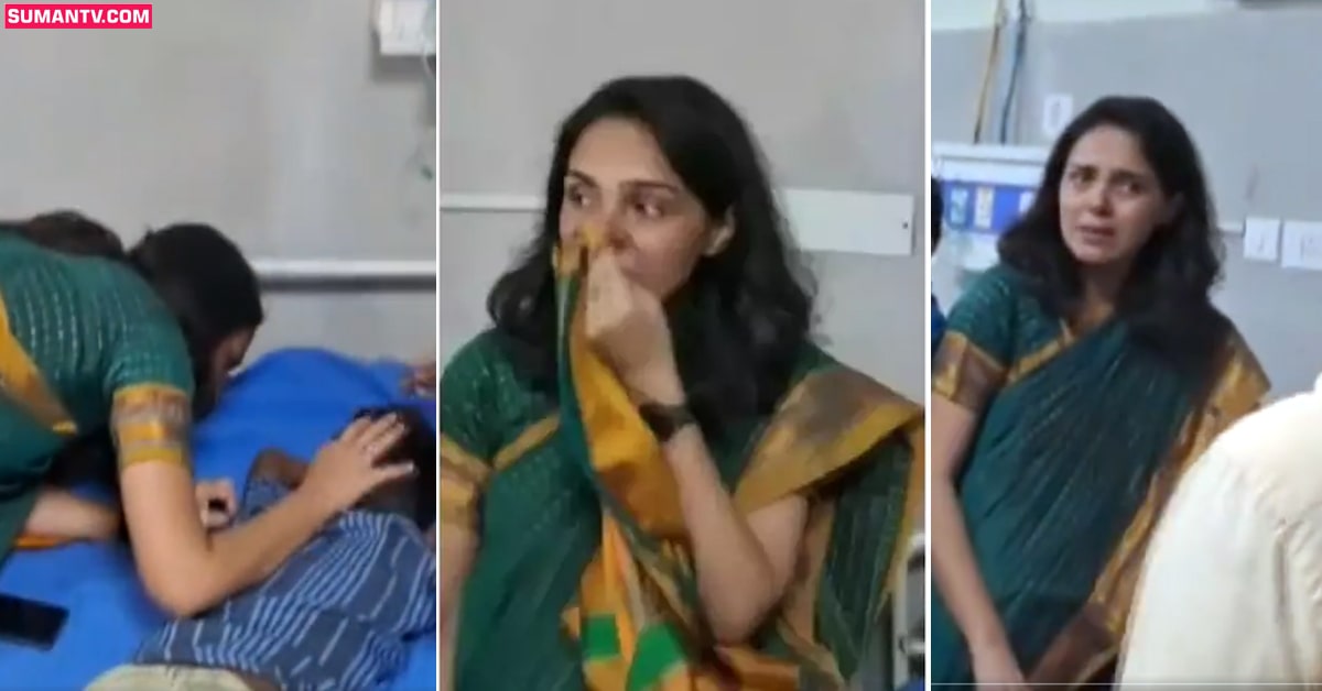 వీడియో:  ప్రమాదంలో గాయపడిన చిన్నారిని చూసి కంటతడి పెట్టుకున్న ఐఏఎస్ అధికారి