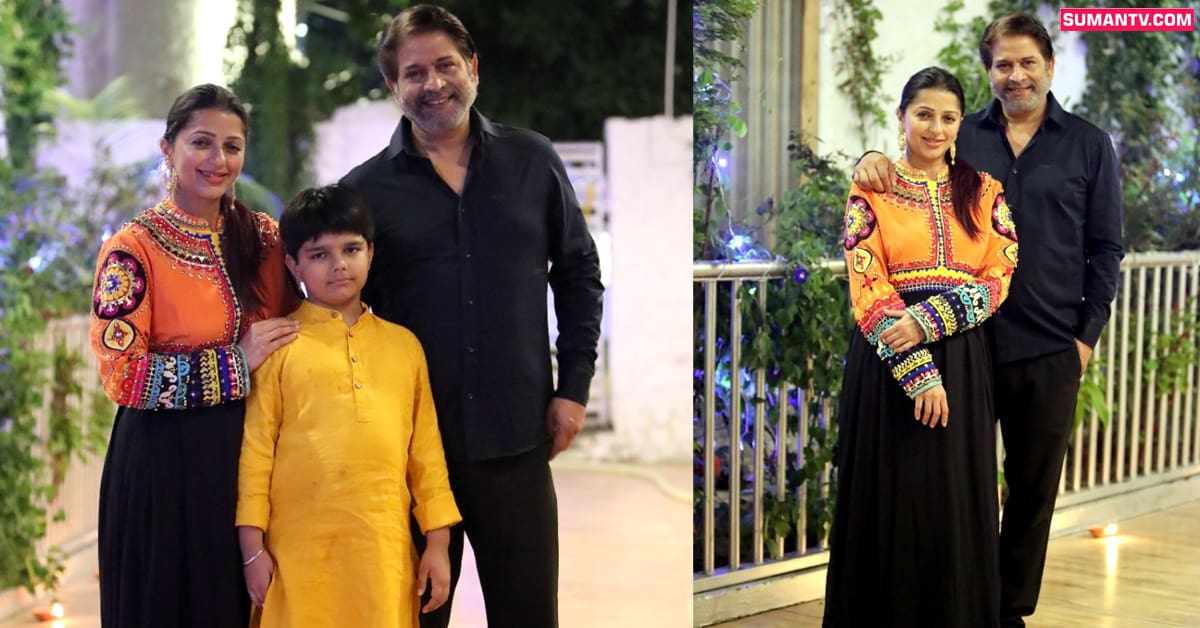ఫ్యామిలీతో హీరోయిన్‌ భూమిక దీపావళి సెలెబ్రేషన్స్‌.. ఫొటోలు వైరల్‌!
