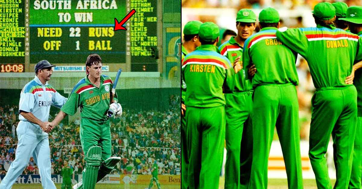 1992 World Cup: పాపం సౌతాఫ్రికా.. వరల్డ్ కప్ సెమీస్ లో ఇలా ఏ జట్టుకు జరగలేదు!