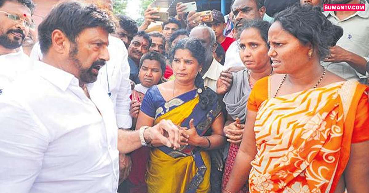సెల్ఫీ దిగడానికి వచ్చాడా? బాలకృష్ణ తీరుపై హిందూపురం మహిళల ఆగ్రహం..