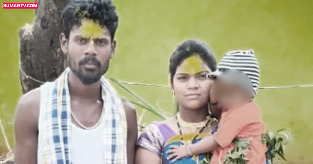 భర్త మరణాన్ని తట్టుకోలేకపోయిన భార్య.. ఏడాదిన్నర చిన్నారిని గొంతు కోసి..