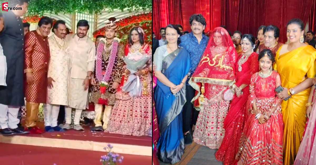 ఘనంగా అలీ కుమార్తె వివాహం.. సందడి చేసిన చిరు, నాగ్‌ దంపతులు!