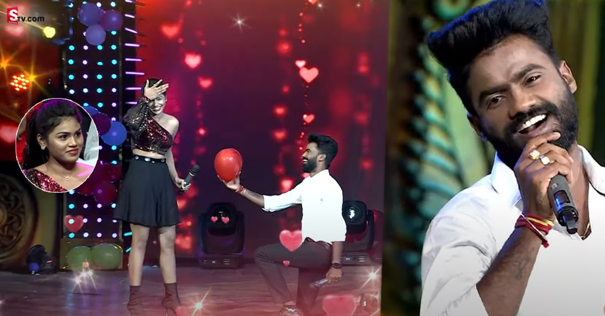 వీడియో: స్టేజిపై జబర్దస్త్ భానుకి ప్రపోజ్ చేసిన సింగర్ రమణ!