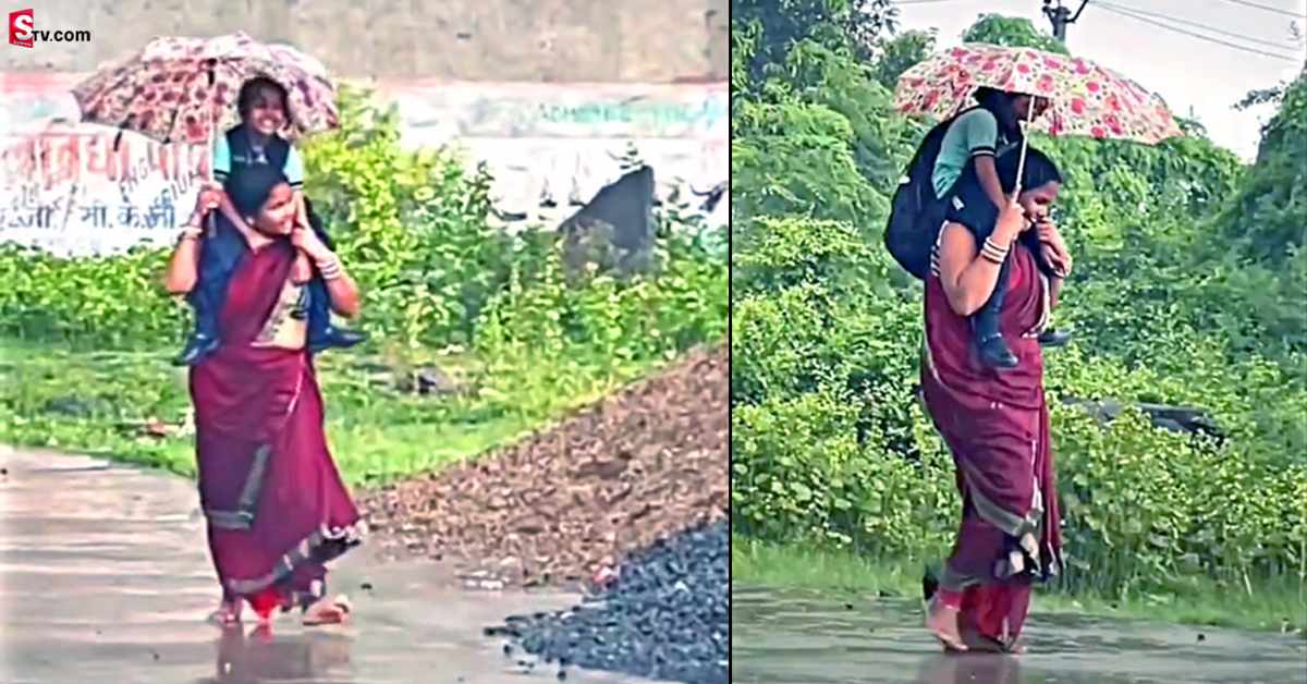 వైరల్‌ వీడియో: లక్షల మంది హృదయాలను కదిలిస్తున్న తల్లి ప్రేమ!