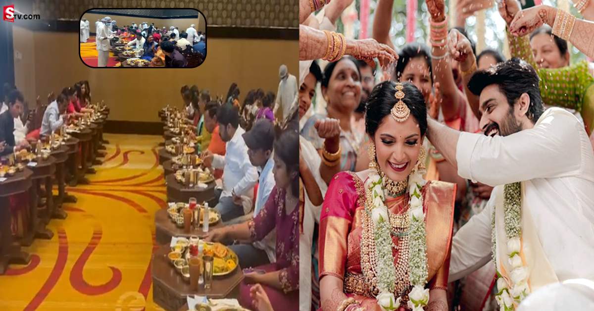 రాజుల స్టైల్లో హీరో నాగశౌర్య పెళ్లి విందు భోజనం ఏర్పాట్లు.. సూపర్‌ అంటున్న నెటిజనులు!