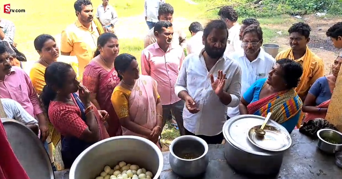 వీడియో: మధ్యాహ్న భోజనం పరిశీలినకు వచ్చిన  ఎమ్మెల్యేకు వింత అనుభవం!