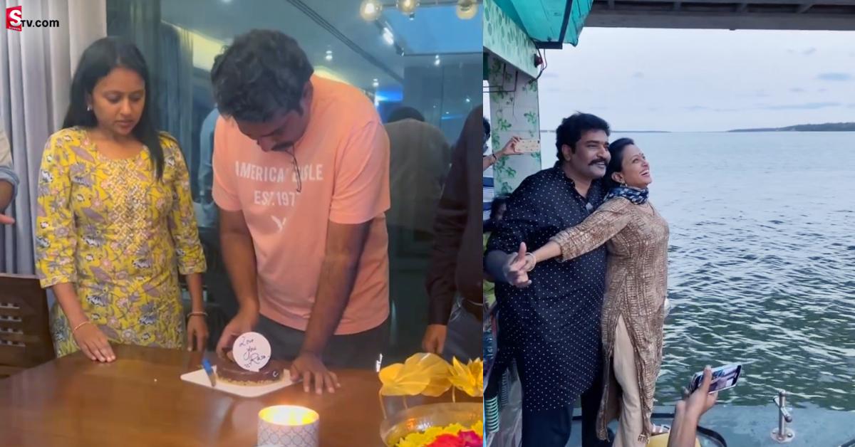 రాజీవ్ కనకాల బర్త్ డే సెలబ్రేట్ చేసిన సుమ.. వీడియో వైరల్