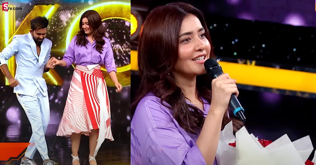 ‘డాన్స్ ఐకాన్’ స్టేజిపై రాశిఖన్నా స్పెషల్ పెర్ఫార్మన్స్! వీడియో వైరల్!