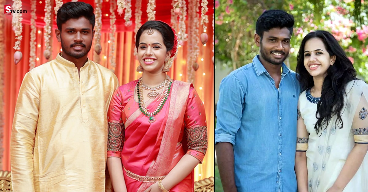 ఫేస్ బుక్ లో లవ్.. 5 ఏళ్ల తర్వాత పెళ్లి! సంజూ శాంసన్ పెళ్లి గురించి ఆసక్తికర వివరాలు..