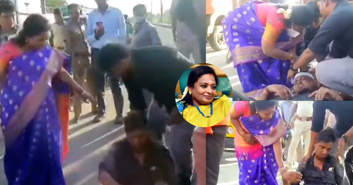వీడియో: మానవత్వం చాటుకున్న గవర్నర్ తమిళ సై!