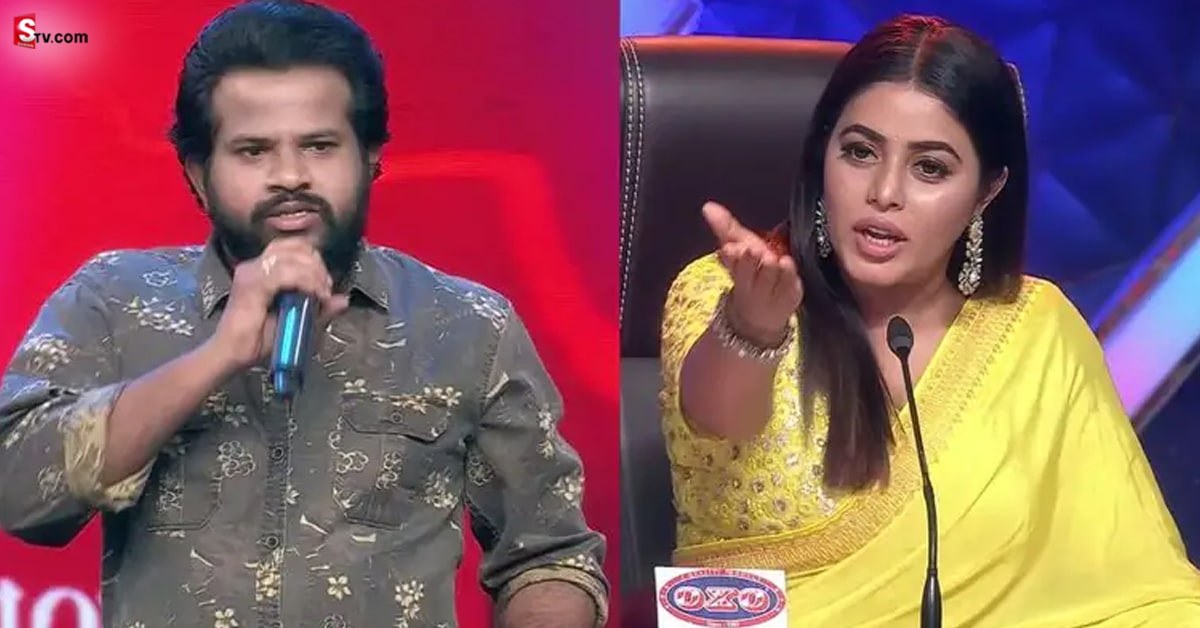 వీడియో: హైపర్ ఆదిపై ఫైర్ అయిన పూర్ణ! సిగ్గుంటే షో నుండి వెళ్లిపో అంటూ..
