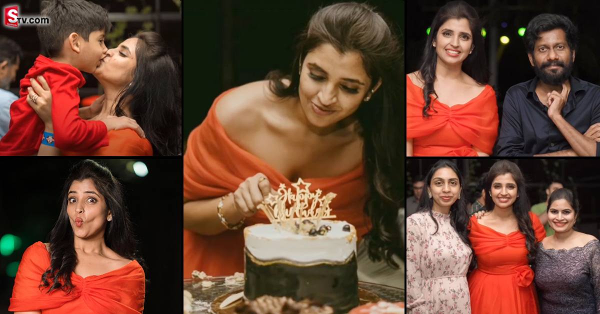 గ్రాండ్ గా యాంకర్ శ్యామల బర్త్ డే సెలెబ్రేషన్స్! పిక్స్ వైరల్!