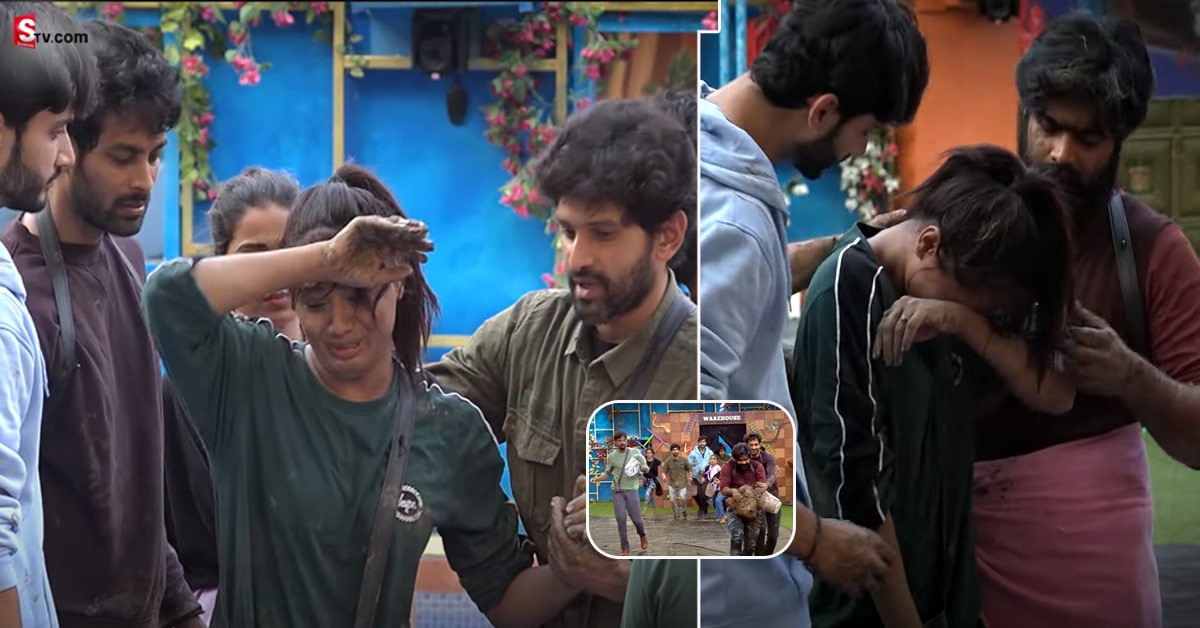బిగ్ బాస్ హౌస్ లో గొడవ! కింద పడి మరీ కొట్టుకున్న శ్రీసత్య-వాసంతి!