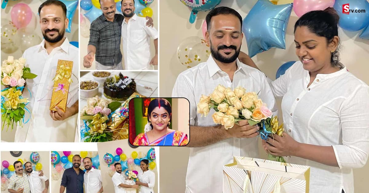 భర్త పుట్టినరోజుని గ్రాండ్ గా సెలబ్రేట్ చేసిన వంటలక్క.. ఫొటోస్ వైరల్!