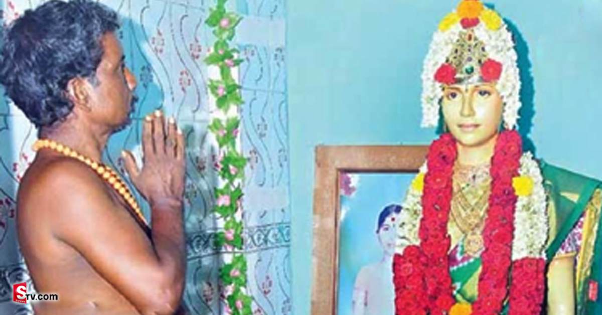కూతురుపై ప్రేమ..  గుడి కట్టి పూజిస్తున్న తండ్రి!