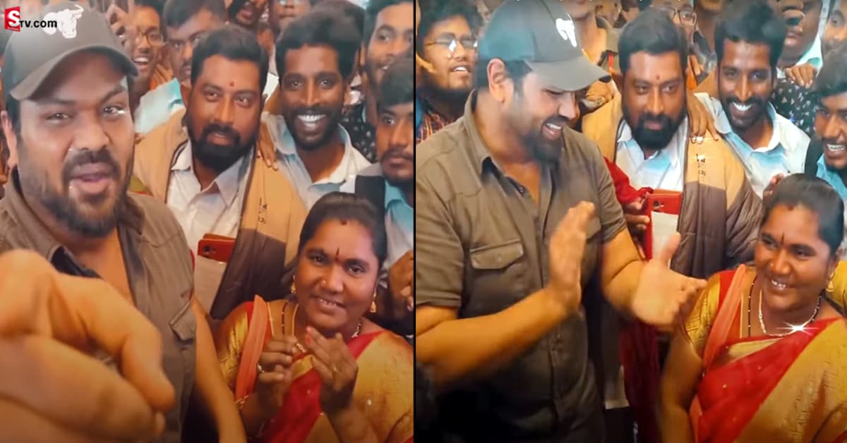 జంబలకిడి జారు మిఠాయి సింగర్‌ని కలిసిన మంచు మనోజ్‌.. వీడియో వైరల్‌!