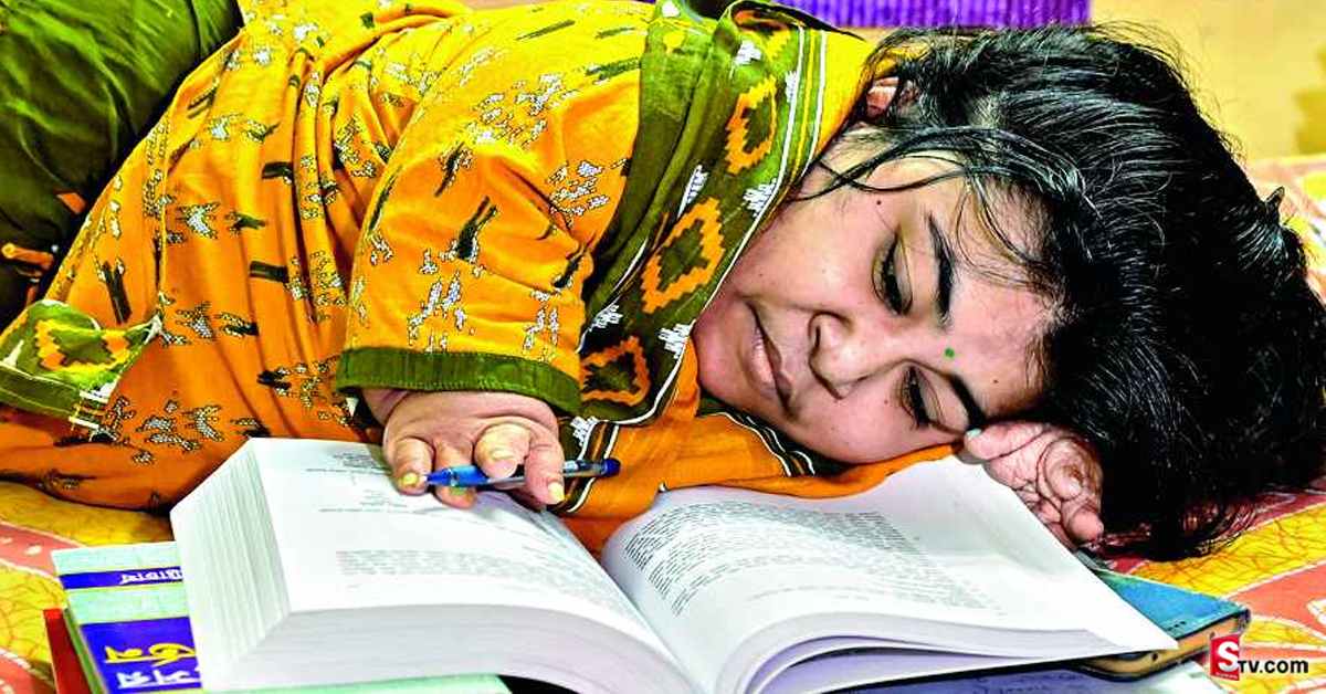 ఆమె పట్టుదల ముందు అంగవైకల్యం ఓడిపోయింది!