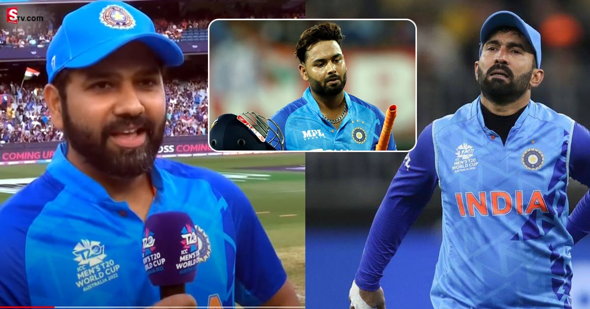 దినేష్‌ కార్తీక్‌ను కాకుండా పంత్‌ను తీసుకోవడంపై క్లారిటీ ఇచ్చిన రోహిత్‌ శర్మ!