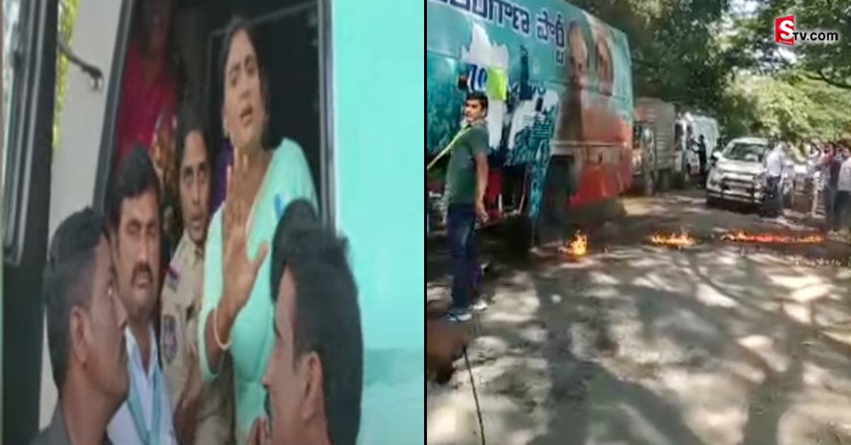 బ్రేకింగ్‌: వైఎస్‌ షర్మిలను అరెస్ట్‌ చేసిన పోలీసులు