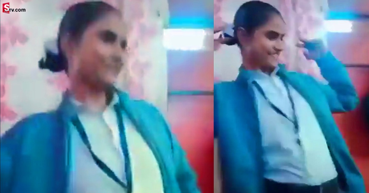 వీడియో: ముద్దు పాటకు డ్యాన్స్‌.. ఉద్యోగాలు పోగొట్టున్న లేడీ పోలీసులు!