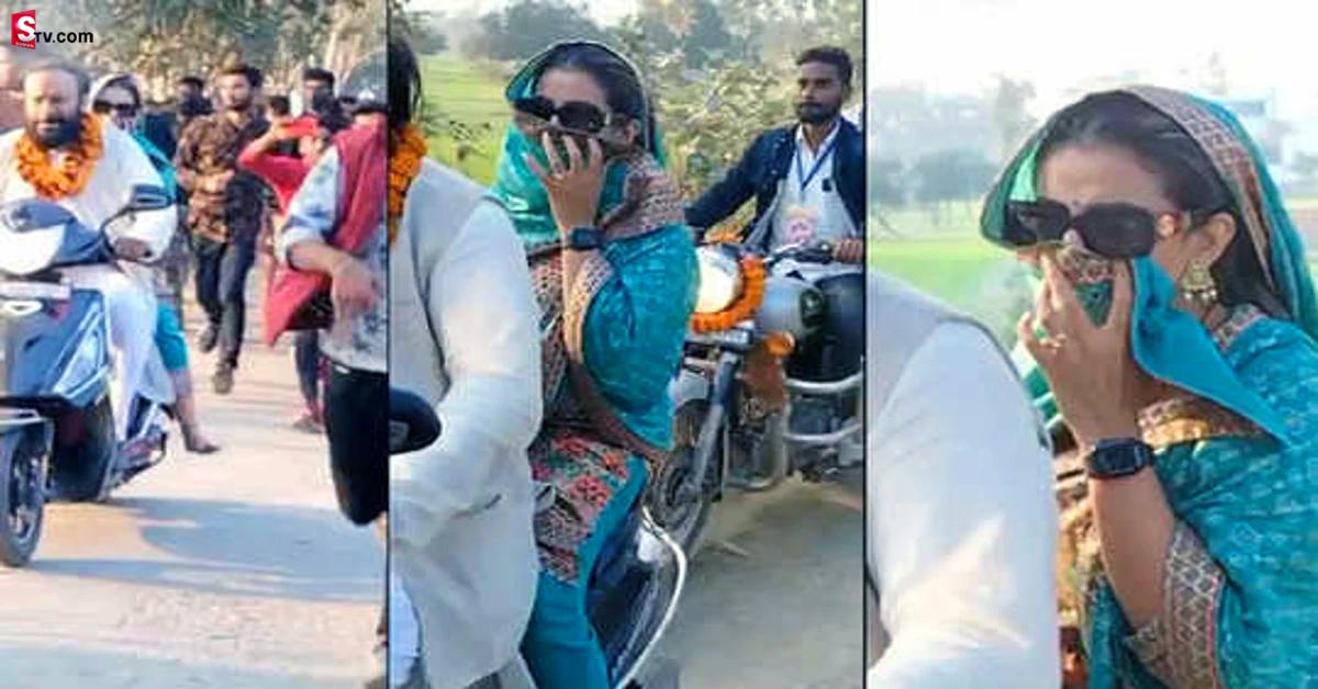 వీడియో: అట్లుంటది ఫ్యాన్స్‌తోని.. చెప్పులు కూడా వదిలేసి పారిపోయిన హీరోయిన్‌!