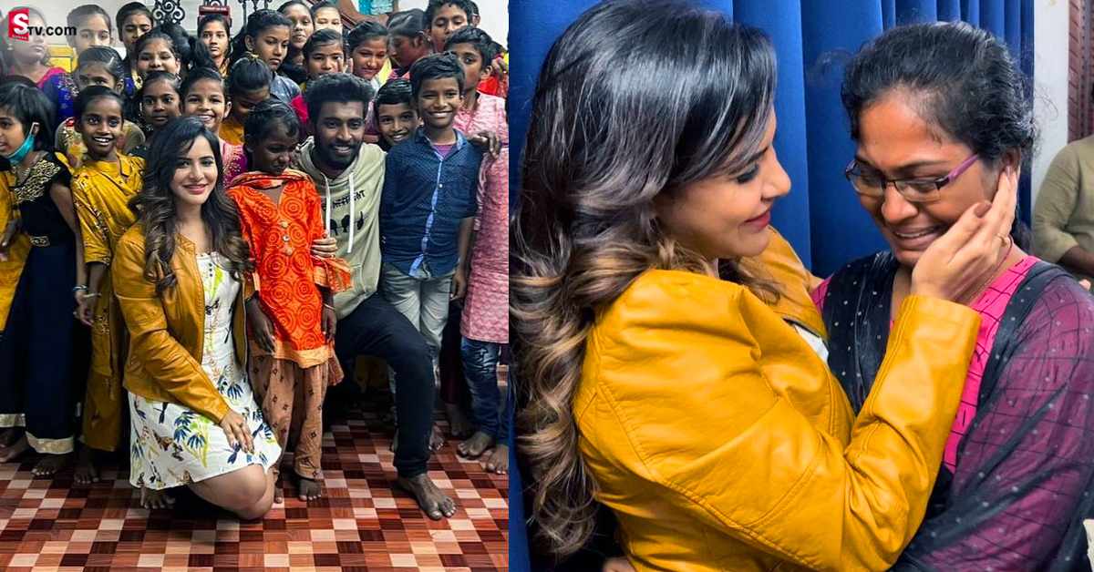 అషురెడ్డి గొప్ప మనసు .. సొంత డబ్బులతో ఆ పిల్లల్ని చదువిస్తోంది!