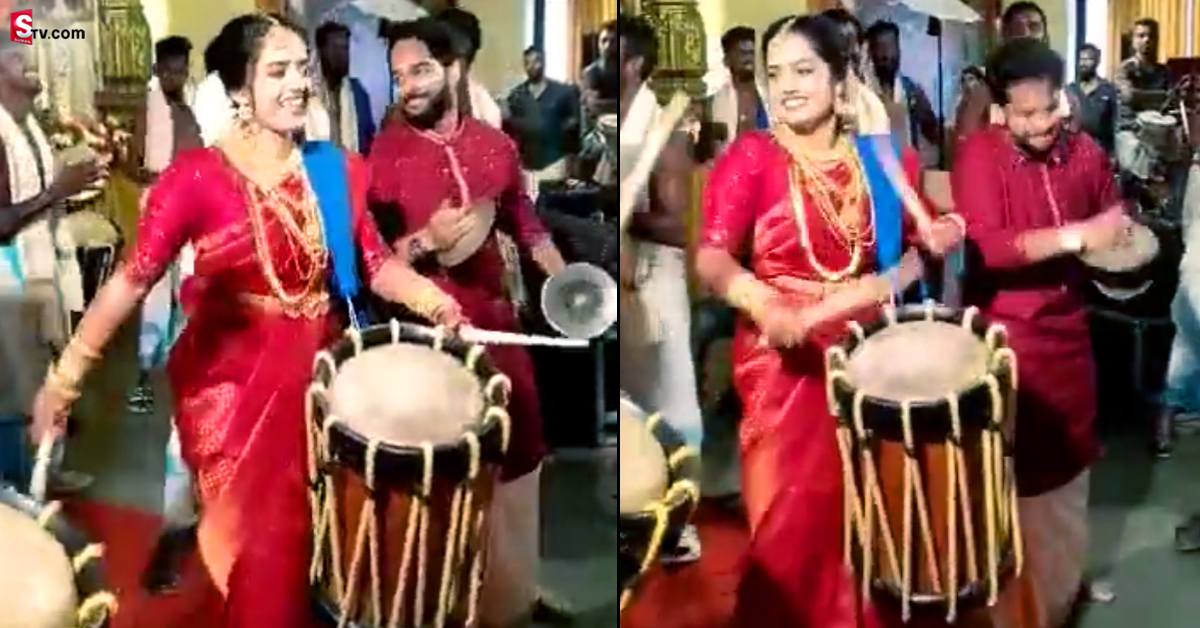 పెళ్లి వేడుకలో టాలెంట్ తో అదరగొట్టిన వధువు! వీడియో వైరల్..
