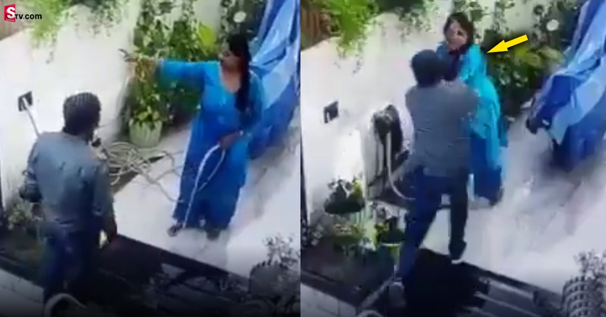 వీడియో: పట్టపగలు రెచ్చిపోయిన యువకుడు! ఒంటరిగా ఉన్న మహిళ వద్దకు వెళ్లి!