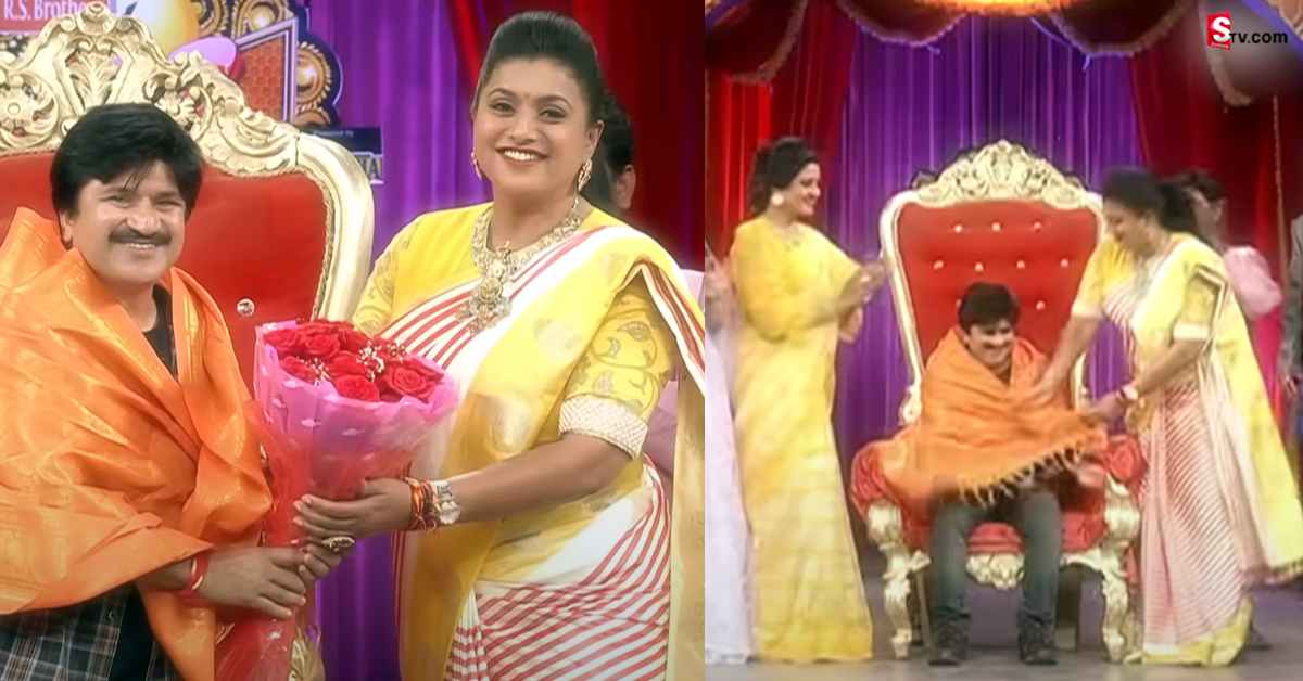 జబర్దస్త్ లో రాఘవ రికార్డు! మంత్రి రోజా చేత సన్మానం!