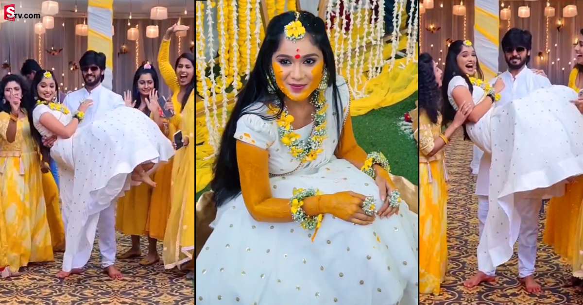 ఘనంగా సీరియల్ నటులు అమర్ దీప్ – తేజస్విని హల్దీ వేడుకలు! పిక్స్ వైరల్!