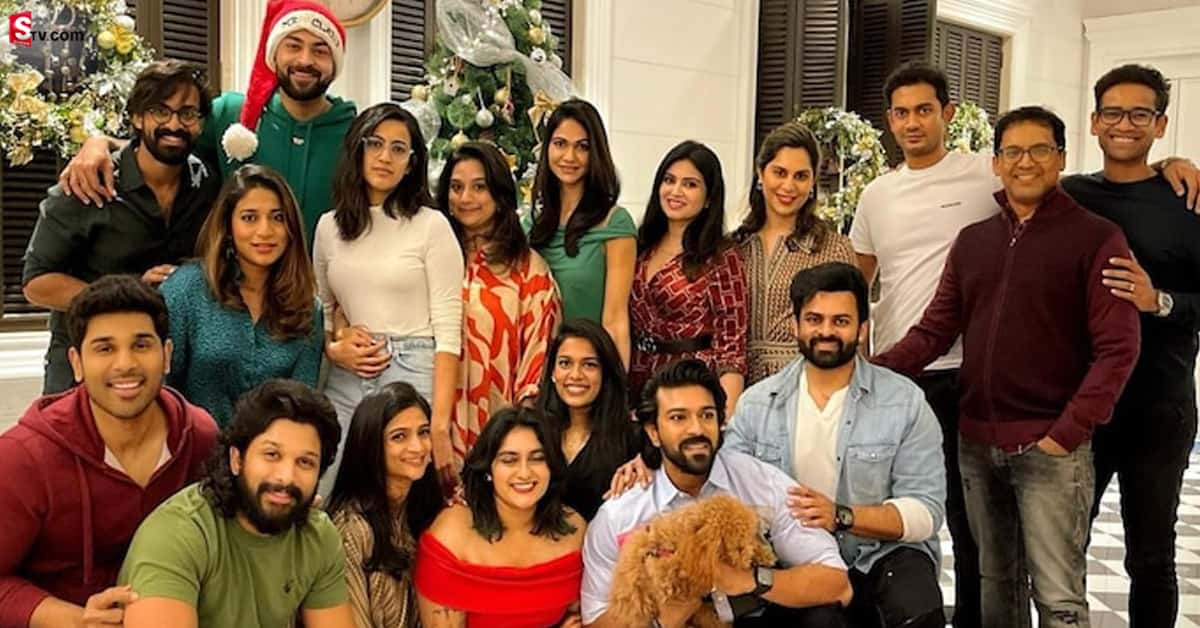 క్రిస్మస్ ముందస్తు వేడుకల్లో మెగా ఫ్యామిలీ! పిక్ వైరల్..