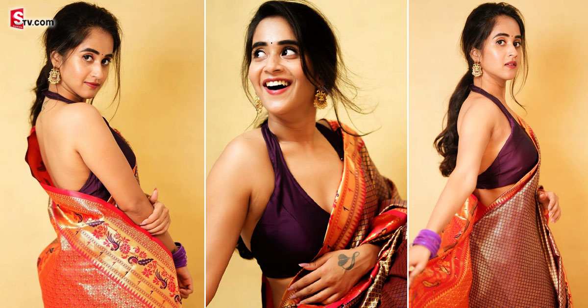 చీరకట్టులో చెమటలు పట్టిస్తున్న దీప్తీ సునైనా..!