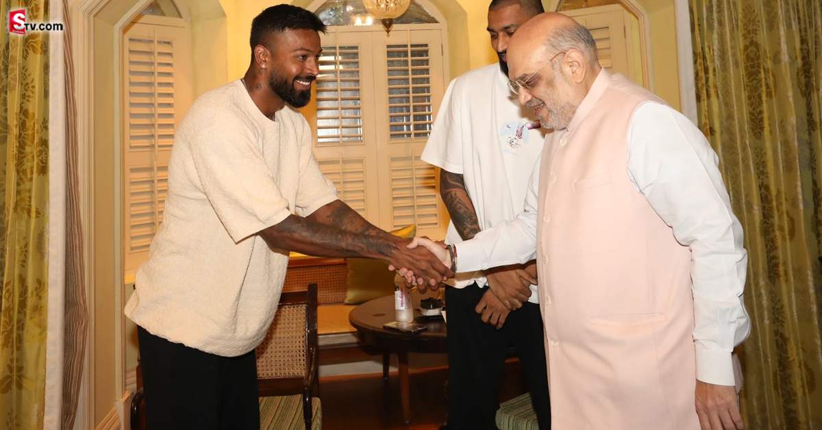 కెప్టెన్‌ అయిన తర్వాత అమిత్‌ షాతో హార్దిక్‌ పాండ్యా భేటీ!
