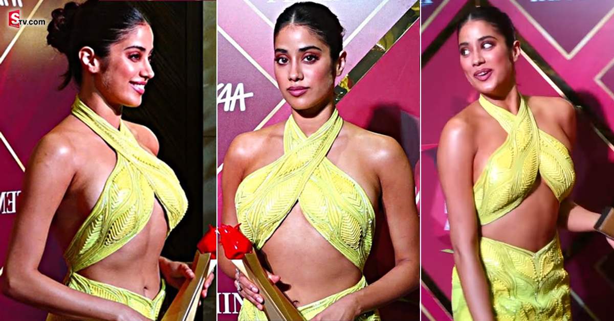 సోషల్ మీడియాని షేక్ చేస్తున్న జాన్వీ ఫోటోషూట్ వీడియో!