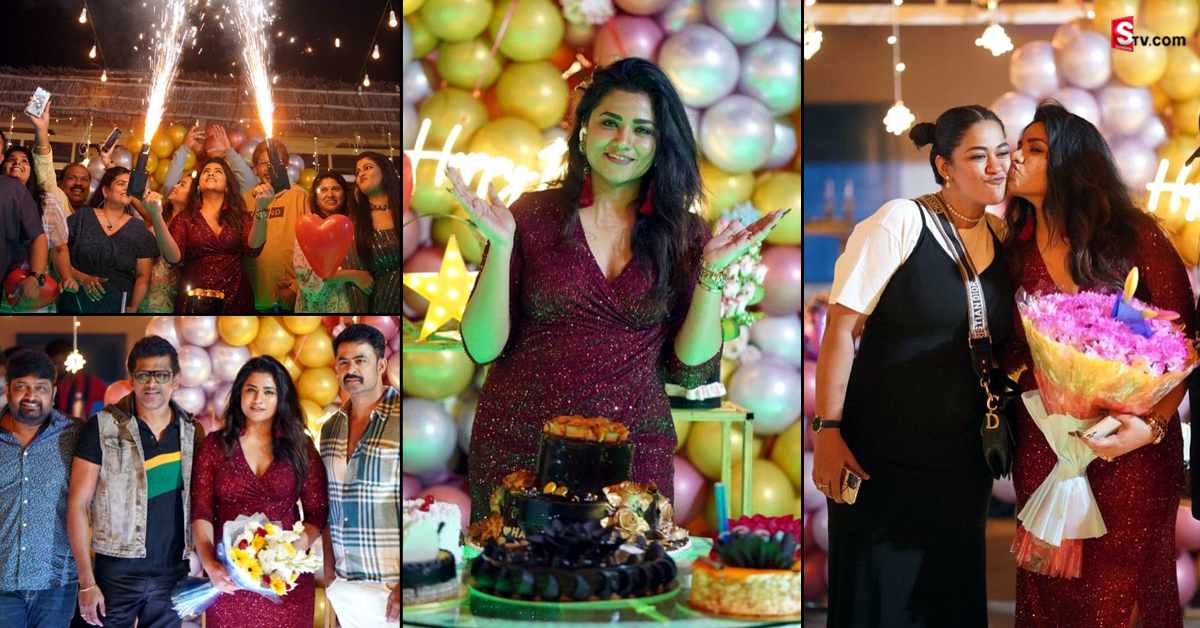 ప్రముఖ నటి జ్యోతి బర్త్ డే సెలబ్రేషన్స్.. ఫొటోస్ వైరల్!