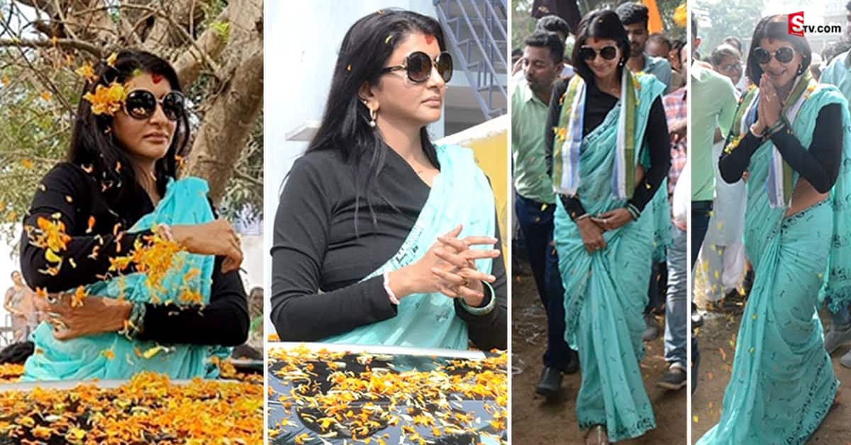 శ్రీకాకుళంలో మంచు లక్ష్మి సందడి.. గ్రాండ్‌ వెల్కమ్‌ చెప్పిన జనాలు!