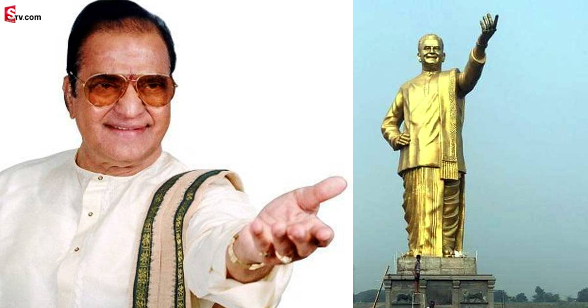అమెరికాలో తొలిసారిగా NTR విగ్రహం ఏర్పాటు..
